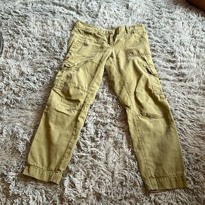Loft green cargo pants